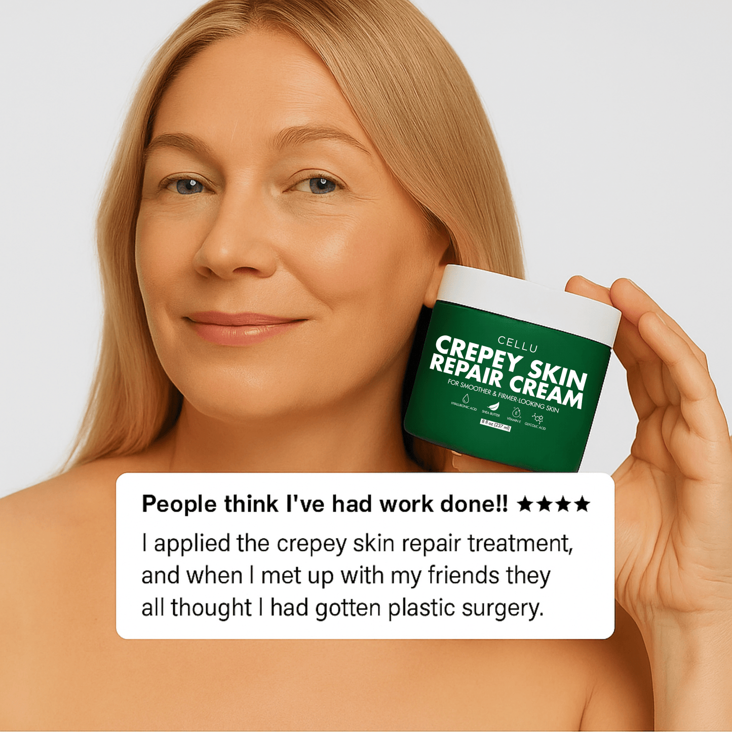 Crepey Skin Repair Cream